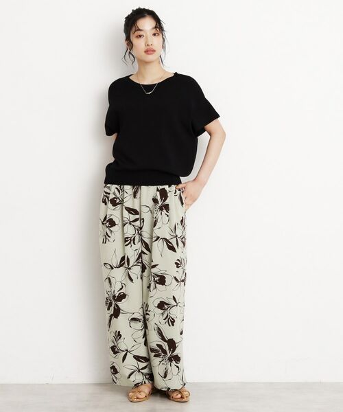 THE SHOP TK / ザ ショップ ティーケー ニット・セーター | さらさらフレアスリーブサマーニット【毛玉になりにくい/UV/洗濯機OK】 | 詳細7