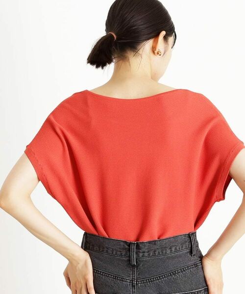 THE SHOP TK / ザ ショップ ティーケー ニット・セーター | 【再入荷/6色展開】さらさらフレンチニット【毛玉になりにくい/洗濯機OK】 | 詳細10