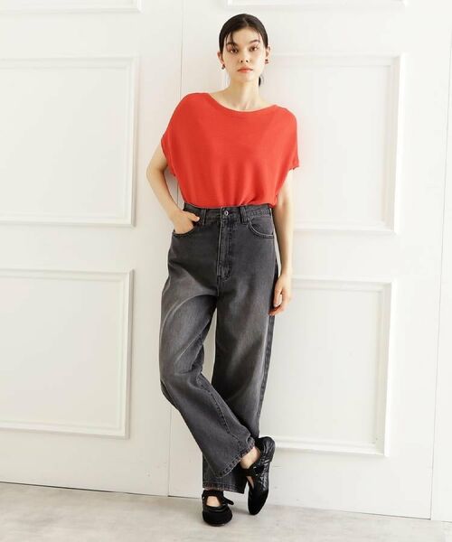 THE SHOP TK / ザ ショップ ティーケー ニット・セーター | 【再入荷/6色展開】さらさらフレンチニット【毛玉になりにくい/洗濯機OK】 | 詳細11