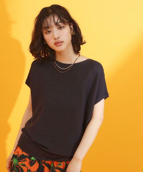 THE SHOP TK / ザ ショップ ティーケー ニット・セーター | 【再入荷/6色展開】さらさらフレンチニット【毛玉になりにくい/洗濯機OK】 | 詳細19