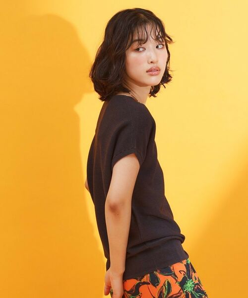 THE SHOP TK / ザ ショップ ティーケー ニット・セーター | 【再入荷/6色展開】さらさらフレンチニット【毛玉になりにくい/洗濯機OK】 | 詳細20