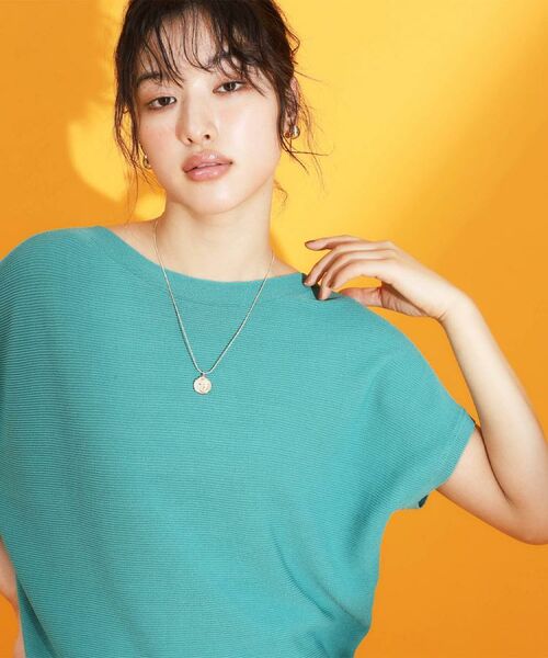 THE SHOP TK / ザ ショップ ティーケー ニット・セーター | 【再入荷/6色展開】さらさらフレンチニット【毛玉になりにくい/洗濯機OK】 | 詳細24