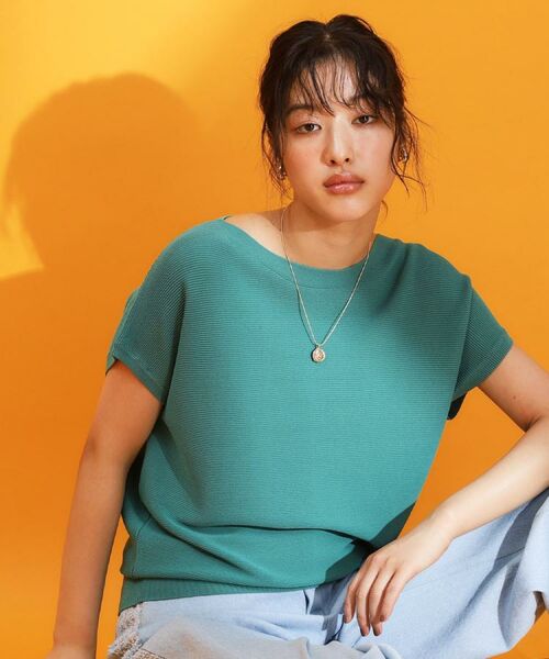 THE SHOP TK / ザ ショップ ティーケー ニット・セーター | 【再入荷/6色展開】さらさらフレンチニット【毛玉になりにくい/洗濯機OK】 | 詳細26