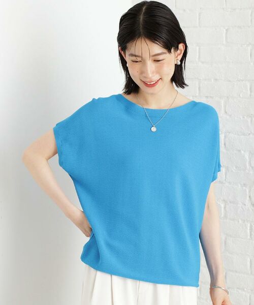 THE SHOP TK / ザ ショップ ティーケー ニット・セーター | 【再入荷/6色展開】さらさらフレンチニット【毛玉になりにくい/洗濯機OK】 | 詳細5