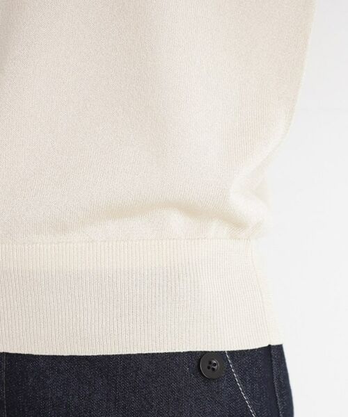 THE SHOP TK / ザ ショップ ティーケー ニット・セーター | ラメシアーフレンチ袖トップス【セットUP可/洗濯機OK】 | 詳細18