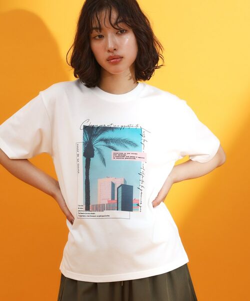 THE SHOP TK / ザ ショップ ティーケー Tシャツ | フォトアソートTシャツ【接触冷感/UV/毛玉になりにくい/洗濯機OK】 | 詳細17