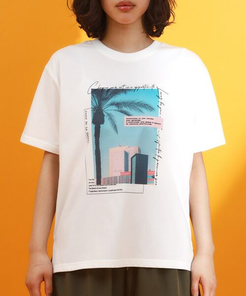 THE SHOP TK / ザ ショップ ティーケー Tシャツ | フォトアソートTシャツ【接触冷感/UV/毛玉になりにくい/洗濯機OK】 | 詳細25