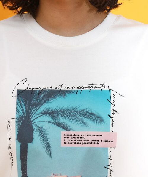 THE SHOP TK / ザ ショップ ティーケー Tシャツ | フォトアソートTシャツ【接触冷感/UV/毛玉になりにくい/洗濯機OK】 | 詳細28