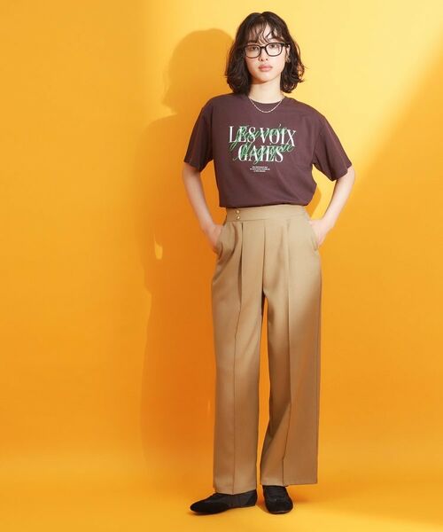 THE SHOP TK / ザ ショップ ティーケー Tシャツ | フォトアソートTシャツ【接触冷感/UV/毛玉になりにくい/洗濯機OK】 | 詳細7