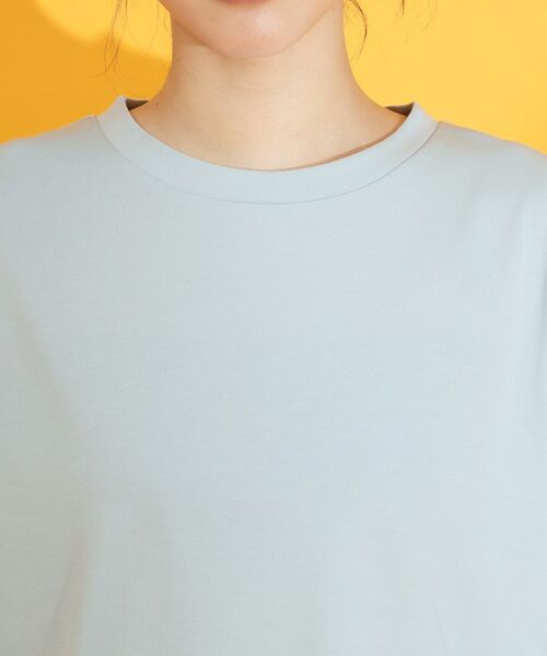 THE SHOP TK / ザ ショップ ティーケー Tシャツ | 【再入荷】袖シアーTシャツ【接触冷感/UV/洗濯機OK】 | 詳細19