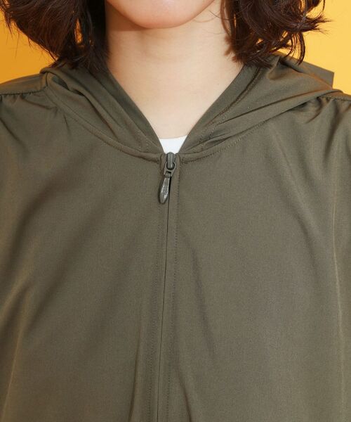 THE SHOP TK / ザ ショップ ティーケー レザーブルゾン・ジャケット | 【mizugiwa/ラッシュガード】フロントジップパーカ/セットアップ可/接触冷感/UVケア/洗濯機OK | 詳細11