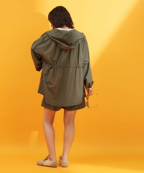 THE SHOP TK / ザ ショップ ティーケー レザーブルゾン・ジャケット | 【mizugiwa/ラッシュガード】フロントジップパーカ/セットアップ可/接触冷感/UVケア/洗濯機OK | 詳細2