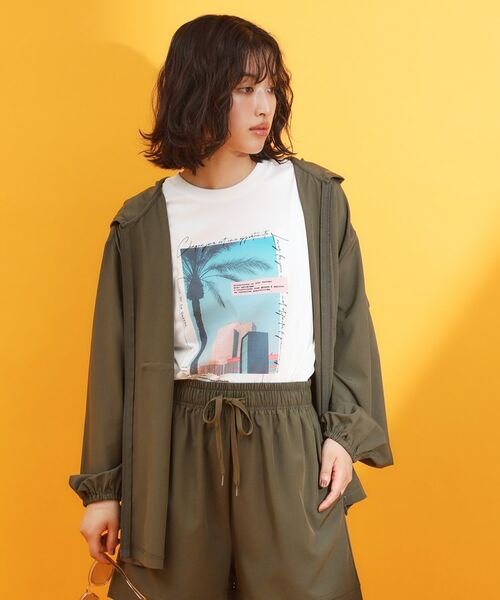 THE SHOP TK/ザ ショップ ティーケー 【mizugiwa/ラッシュガード】フロントジップパーカ/セットアップ可/接触冷感/UVケア/洗濯機OK カーキ(027) 13(L) THE SHOP TK/ザ ショップ ティーケー 【mizugiwa/ラッシュガード】フロントジップパーカ/セットアップ可/接触冷感/UVケア/洗濯機OK カーキ(027) 13(L)