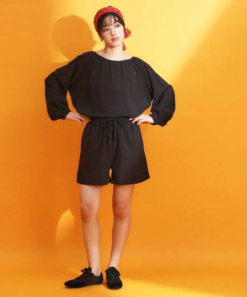 THE SHOP TK / ザ ショップ ティーケー ショート・ハーフ・半端丈パンツ | 【mizugiwa/ラッシュガード】ショートパンツ/セットアップ可/接触冷感/UVケア/洗濯機OK | 詳細1