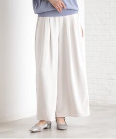 THE SHOP TK / ザ ショップ ティーケー パンツ | タックワイドパンツ【UV/洗濯機OK/セットUP可】