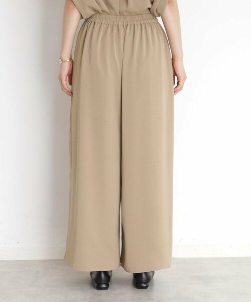 THE SHOP TK / ザ ショップ ティーケー パンツ | タックワイドパンツ【UV/洗濯機OK/セットUP可】 | 詳細16
