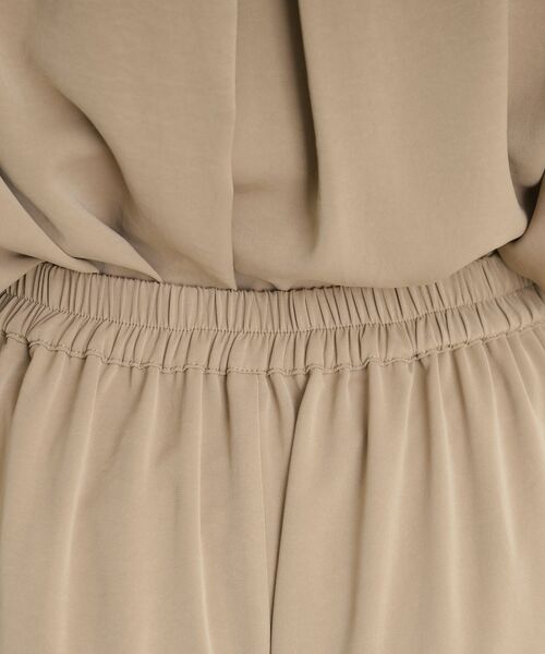 THE SHOP TK / ザ ショップ ティーケー パンツ | タックワイドパンツ【UV/洗濯機OK/セットUP可】 | 詳細18