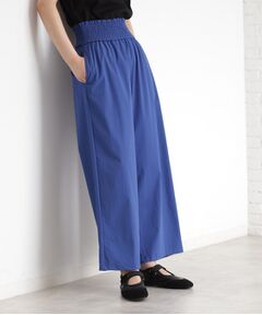 THE SHOP TK / ザ ショップ ティーケー パンツ | ウエストシャーリングパンツ【撥水/接触冷感/UV/洗濯機OK】