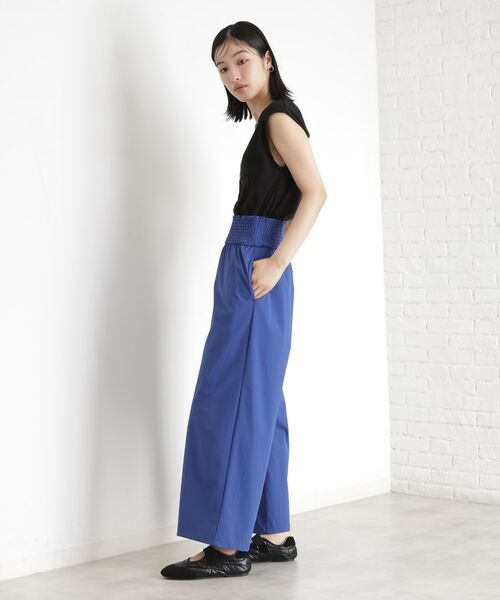 THE SHOP TK / ザ ショップ ティーケー パンツ | ウエストシャーリングパンツ【撥水/接触冷感/UV/洗濯機OK】 | 詳細11