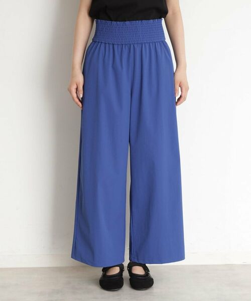 THE SHOP TK / ザ ショップ ティーケー パンツ | ウエストシャーリングパンツ【撥水/接触冷感/UV/洗濯機OK】 | 詳細13