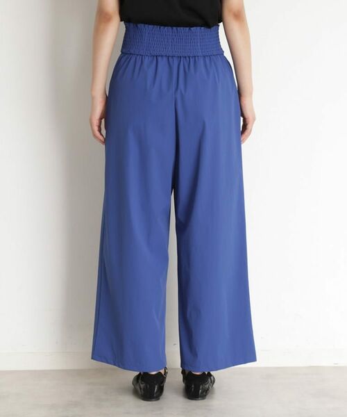 THE SHOP TK / ザ ショップ ティーケー パンツ | ウエストシャーリングパンツ【撥水/接触冷感/UV/洗濯機OK】 | 詳細15