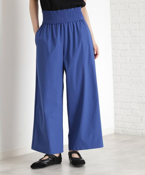 THE SHOP TK / ザ ショップ ティーケー パンツ | ウエストシャーリングパンツ【撥水/接触冷感/UV/洗濯機OK】 | 詳細9