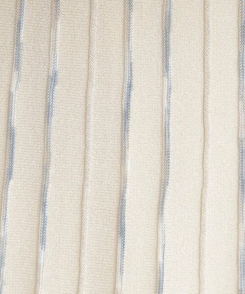 THE SHOP TK / ザ ショップ ティーケー ロング・マキシ丈スカート | ラメシアーストライプスカート【毛玉になりにくい/洗濯機OK】 | 詳細11