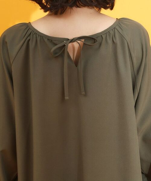 THE SHOP TK / ザ ショップ ティーケー シャツ・ブラウス | 【mizugiwa/ラッシュガード】ギャザーチュニック/前後2WAY/セットアップ可/接触冷感/UV/洗濯機OK | 詳細18