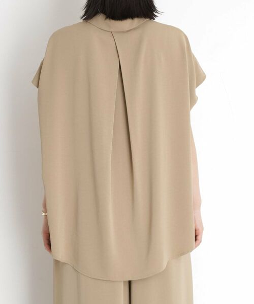 THE SHOP TK / ザ ショップ ティーケー シャツ・ブラウス | コットンライクブラウス【接触冷感/洗濯機OK/UV/セットアップ可】 | 詳細16