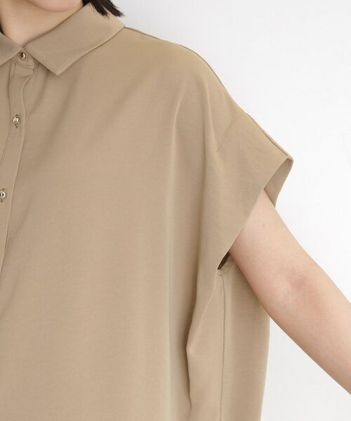 THE SHOP TK / ザ ショップ ティーケー シャツ・ブラウス | コットンライクブラウス【接触冷感/洗濯機OK/UV/セットアップ可】 | 詳細19