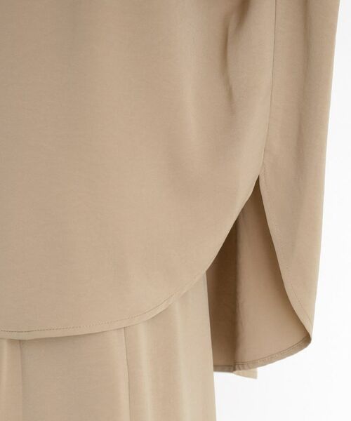 THE SHOP TK / ザ ショップ ティーケー シャツ・ブラウス | コットンライクブラウス【接触冷感/洗濯機OK/UV/セットアップ可】 | 詳細20