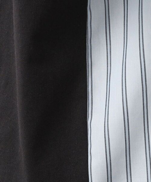 THE SHOP TK / ザ ショップ ティーケー シャツ・ブラウス | エシカルブロード切替Tシャツ | 詳細8