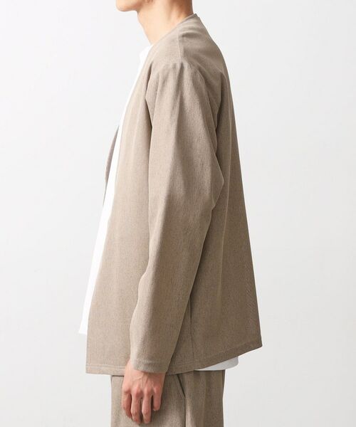 THE SHOP TK / ザ ショップ ティーケー カーディガン・ボレロ | シャリルジャージカーディガン 洗濯機OK/吸水速乾/イージーケア/セットアップ可 | 詳細13