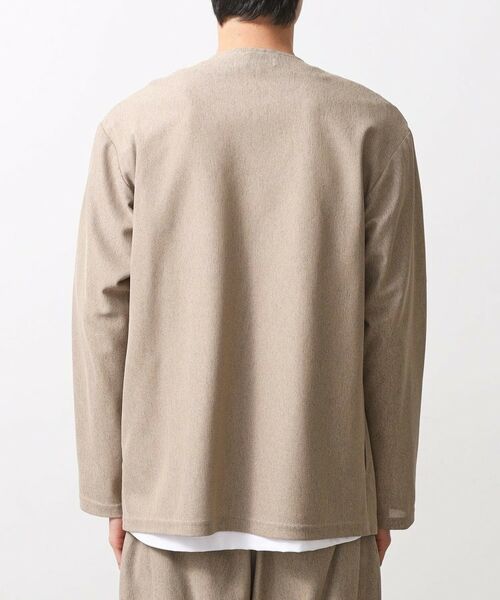 THE SHOP TK / ザ ショップ ティーケー カーディガン・ボレロ | シャリルジャージカーディガン 洗濯機OK/吸水速乾/イージーケア/セットアップ可 | 詳細14