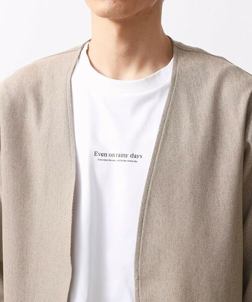 THE SHOP TK / ザ ショップ ティーケー カーディガン・ボレロ | シャリルジャージカーディガン 洗濯機OK/吸水速乾/イージーケア/セットアップ可 | 詳細15