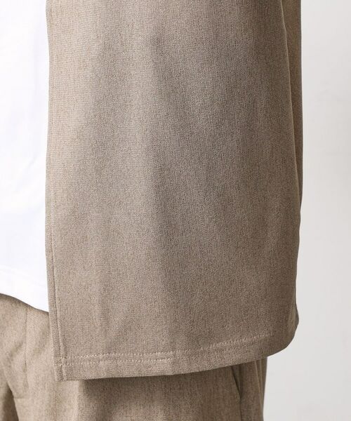 THE SHOP TK / ザ ショップ ティーケー カーディガン・ボレロ | シャリルジャージカーディガン 洗濯機OK/吸水速乾/イージーケア/セットアップ可 | 詳細18