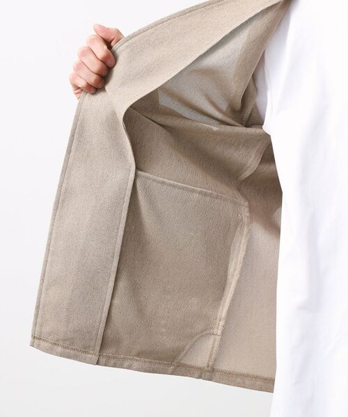 THE SHOP TK / ザ ショップ ティーケー カーディガン・ボレロ | シャリルジャージカーディガン 洗濯機OK/吸水速乾/イージーケア/セットアップ可 | 詳細19