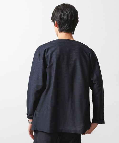 THE SHOP TK / ザ ショップ ティーケー カーディガン・ボレロ | シャリルジャージカーディガン 洗濯機OK/吸水速乾/イージーケア/セットアップ可 | 詳細9