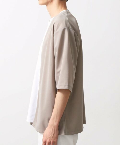 THE SHOP TK / ザ ショップ ティーケー カーディガン・ボレロ | 梨地アンサンブルカーディガン　五分袖カーディガン＋半袖Tシャツセット/マシンウォッシャブル | 詳細23