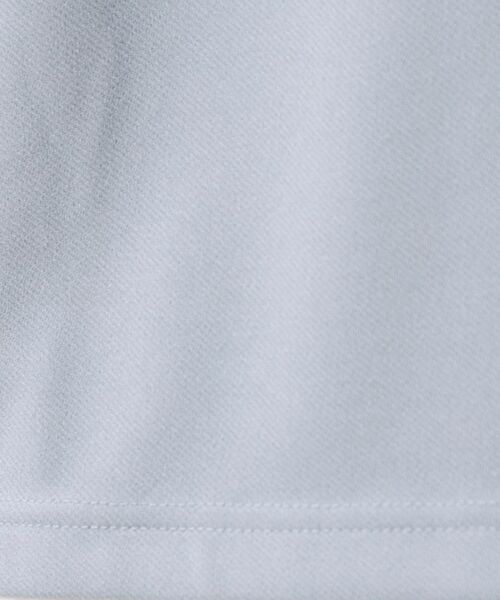 THE SHOP TK / ザ ショップ ティーケー Tシャツ | ツイルキーネック半袖Tシャツ 【接触冷感/洗濯機OK】 | 詳細12