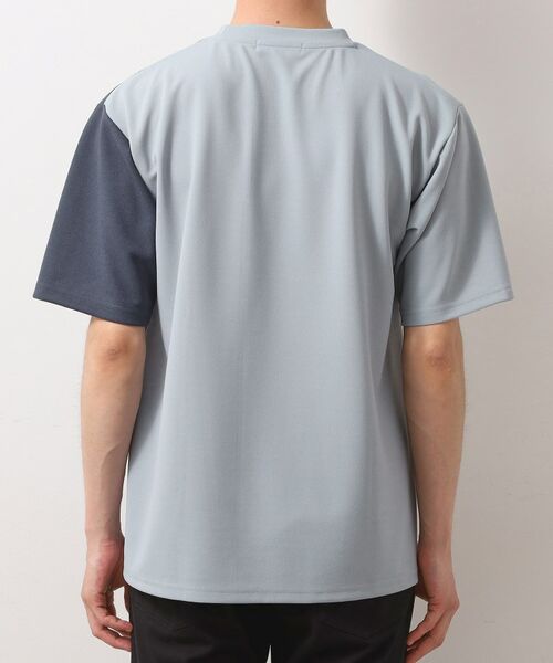 THE SHOP TK / ザ ショップ ティーケー Tシャツ | ツイルブロッキング半袖Tシャツ | 詳細15