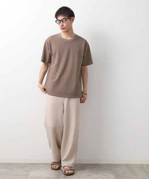 THE SHOP TK / ザ ショップ ティーケー Tシャツ | ライトフクレジャカード半袖Tシャツ 洗濯機OK | 詳細11