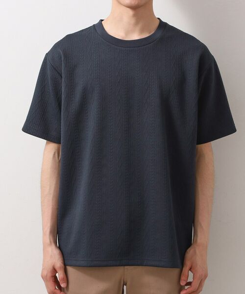 THE SHOP TK / ザ ショップ ティーケー Tシャツ | ライトフクレジャカード半袖Tシャツ 洗濯機OK | 詳細17