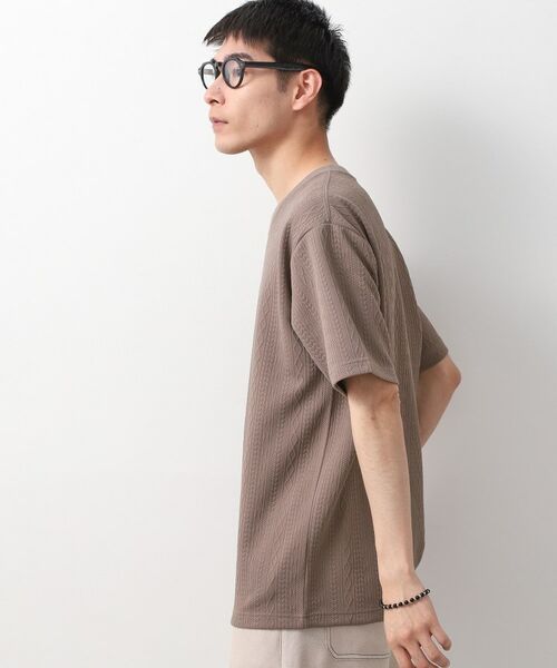 THE SHOP TK / ザ ショップ ティーケー Tシャツ | ライトフクレジャカード半袖Tシャツ 洗濯機OK | 詳細9