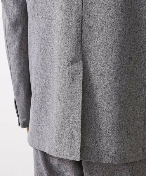 THE SHOP TK / ザ ショップ ティーケー テーラードジャケット | シャリルジャージジャケット　洗濯機OK/吸水速乾/イージーケア/セットアップ可 | 詳細16