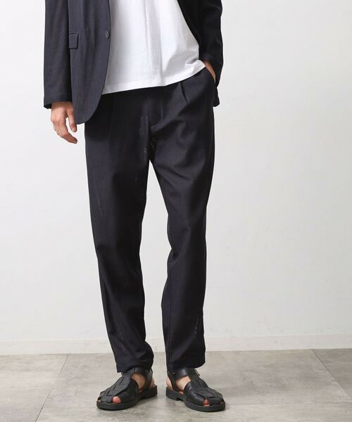 THE SHOP TK / ザ ショップ ティーケー パンツ | シャリルジャージイージーパンツ 洗濯機OK/吸水速乾/イージーケア/セットアップ可 | 詳細1