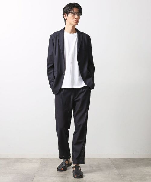 THE SHOP TK / ザ ショップ ティーケー パンツ | シャリルジャージイージーパンツ 洗濯機OK/吸水速乾/イージーケア/セットアップ可 | 詳細2