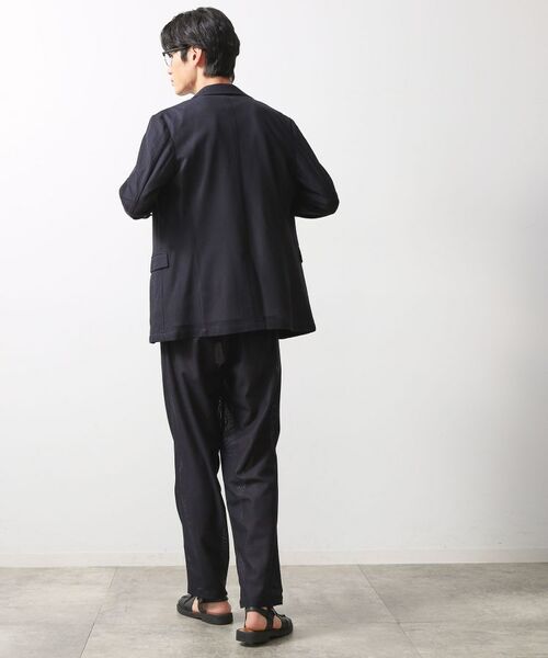 THE SHOP TK / ザ ショップ ティーケー パンツ | シャリルジャージイージーパンツ 洗濯機OK/吸水速乾/イージーケア/セットアップ可 | 詳細3