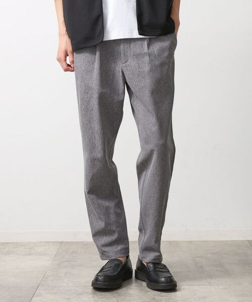 THE SHOP TK / ザ ショップ ティーケー パンツ | シャリルジャージイージーパンツ 洗濯機OK/吸水速乾/イージーケア/セットアップ可(ライトグレー(011))