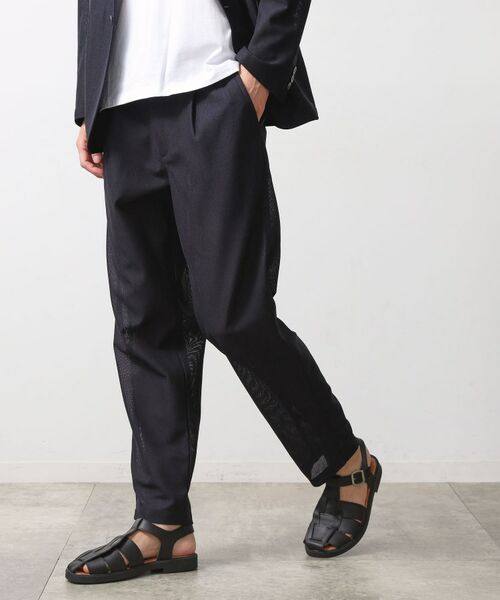 THE SHOP TK / ザ ショップ ティーケー パンツ | シャリルジャージイージーパンツ 洗濯機OK/吸水速乾/イージーケア/セットアップ可(ネイビー(094))